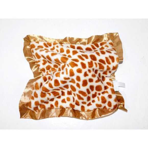 CLOUD B Peekaboo Lovie Tan Brown plush Giraffe Security Blanket Lovey nunu - Picture 7 of 8